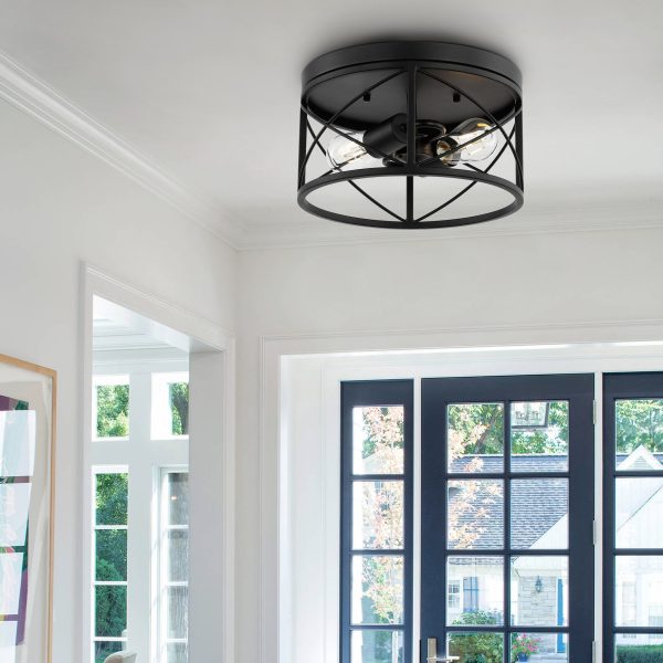 2_1024x1024@2x.jpg 11.8-Inch Industrial Ceiling Light Fixture, Farmhouse Semi Flush Mount for Kitchen Island Dining Room Bedroom Hallway