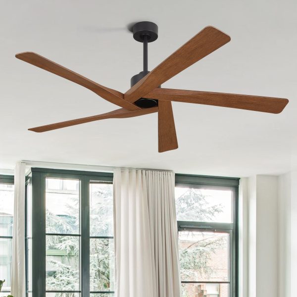 4_0571ef3e-b150-4a6f-96bc-289b22d8679e_1024x1024@2x.jpg MLIAN Rotating-XS ABS DC Ceiling Fan No Light Black and Walnut